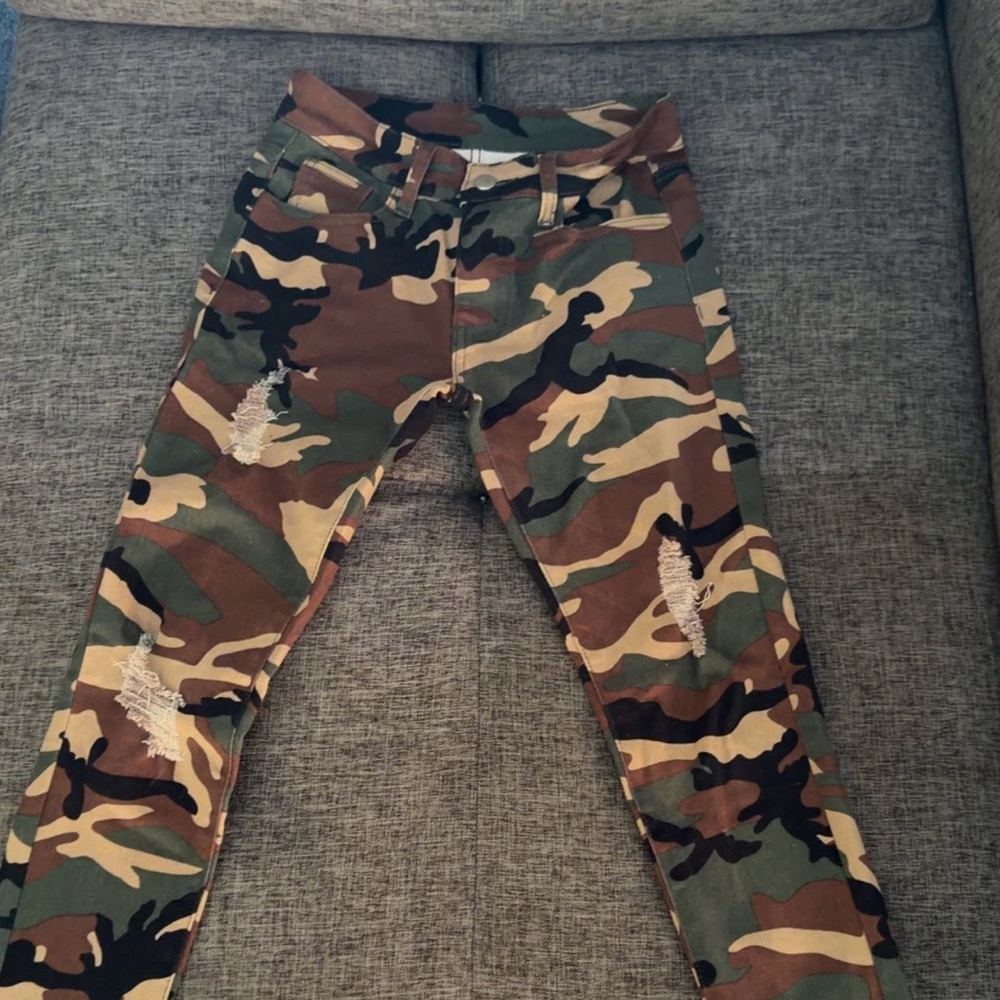 Boy’s Camouflage Pants